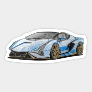 Lamborghini Sticker